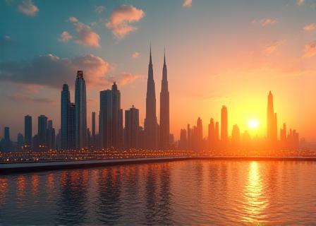 أبراج اتصالات حديثة في مدينة المنامة